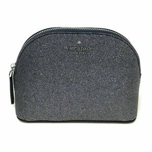 Kate Spade Small Dome Glitter Joeley Cosmetic Bag